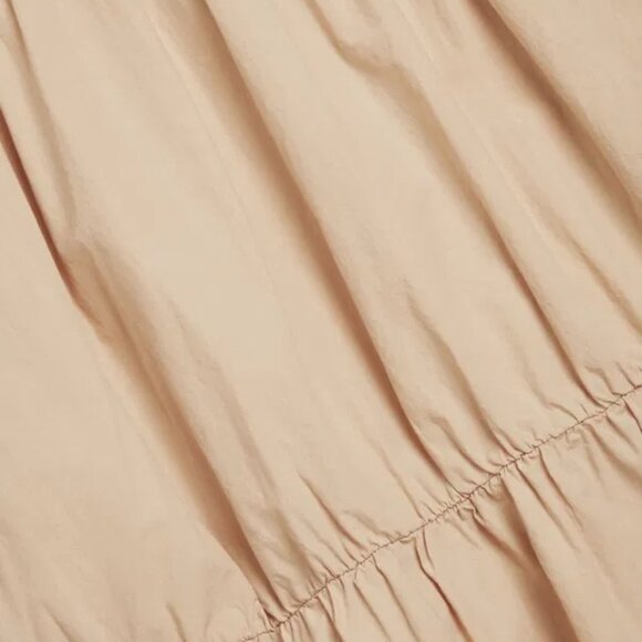 COS Organic Cotton Tiered Maxi Dress Sz 8 - Picture 3 of 8